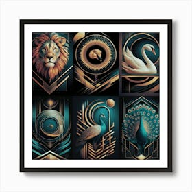 Art Deco 22 Art Print