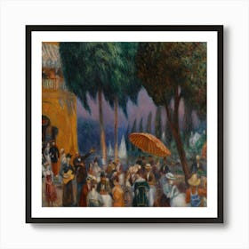 Sunday On The Marne By William James Glackens Art Print