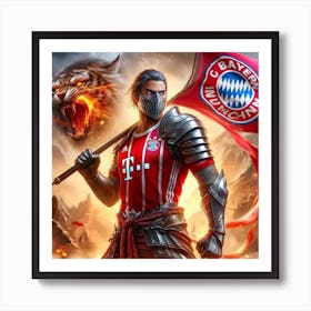 Legend Of Bayern Munich Art Print