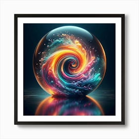 Ball Ethereal 2 Art Print