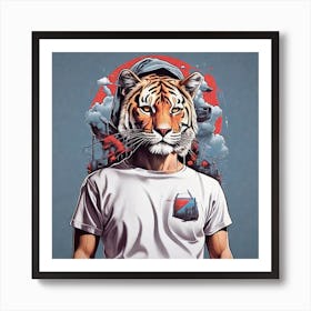 Tiger 1 Art Print