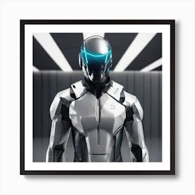 Futuristic Man 34 Poster