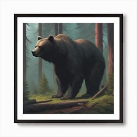 Grizzly Bear 2 Art Print