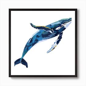 Humpback Whale 04 Art Print