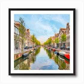Amsterdam Canals 1 Art Print