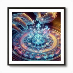 Shamanic Mandala Art Print