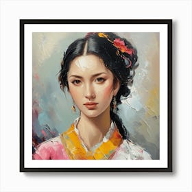 Chinese Woman2 Art Print