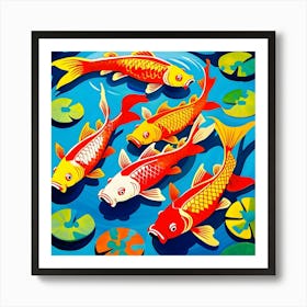 Carp Fish Art Print