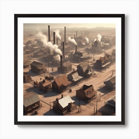 Old West Town 35 Art Print