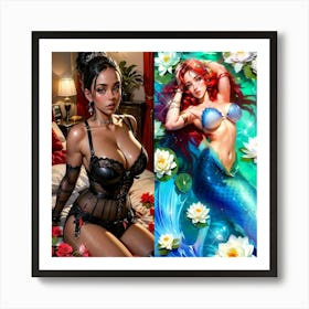 Mermaid 2 Art Print