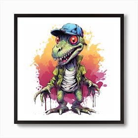 T-Rex Art Print