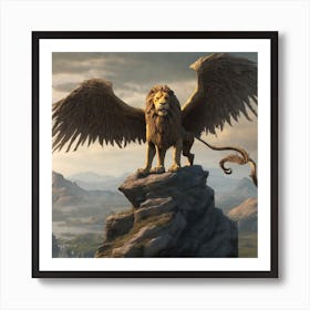 Lion ii 1 Art Print