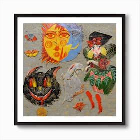 Halloween Art Print