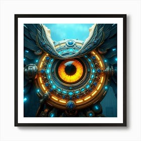 Eye Of The Machine Art Print