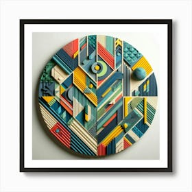 Geometric Wall Art Art Print