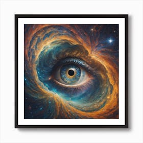 'Eye Of The Cosmo' Art Print