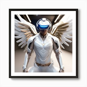 Vr Angel 1 Art Print