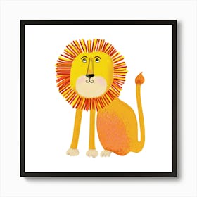 The Lion Art Print