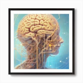 Human Brain 30 Art Print