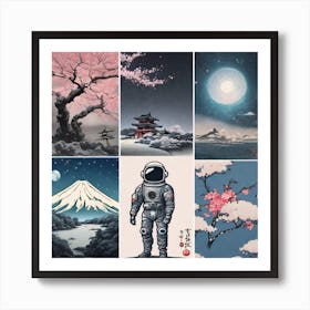 Japanese Paintings Art Print