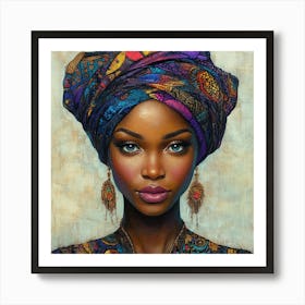 African Woman 1 Art Print