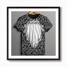 Geometric Pattern T-Shirt Art Print