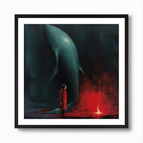 'The Whale' Art Print