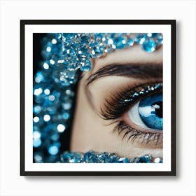 Blue Eye 1 Art Print