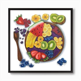 Fruit Bowl Art Print