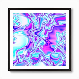 Psychedelic Swirls Art Print