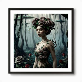 Earth Of Woman  Art Print