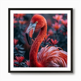 Flamingo 12 Art Print