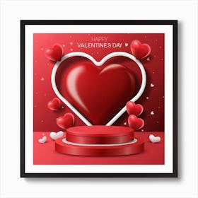 Happy Valentine's Day 23 Art Print