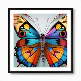 Colorful Butterfly 1 Art Print