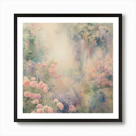 Rose Garden Art Print