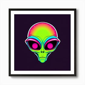 Alien Logo 4 1 Art Print