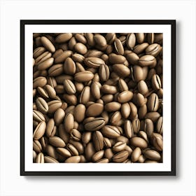 Coffee Beans 316 Art Print