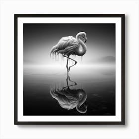 Flamingo 2 Art Print