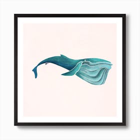Whale II Art Print