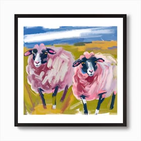 Merino Sheep 04 Art Print