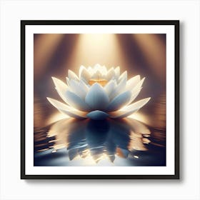 Lotus Flower Affiche