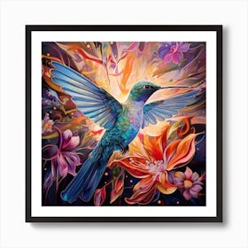 Hummingbird 2 Art Print