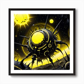 Spaceship 1 Art Print