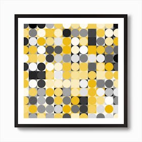 Abstract Circles Art Print