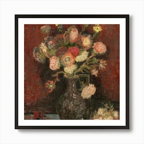 Vintage Eclectic Art 70 Art Print