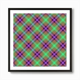 Plaid Pattern 34 Art Print