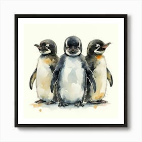 Penguins Art Print