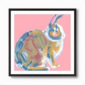 English Lop Rabbit 02 Art Print