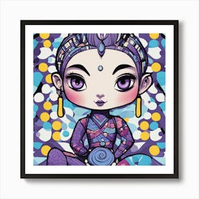 Chinese Girl 3 Art Print