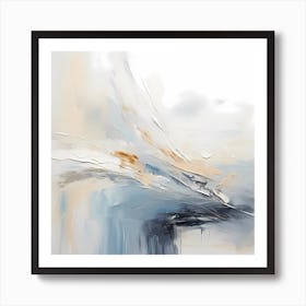 AI Ballet of Soft Breezes Art Print